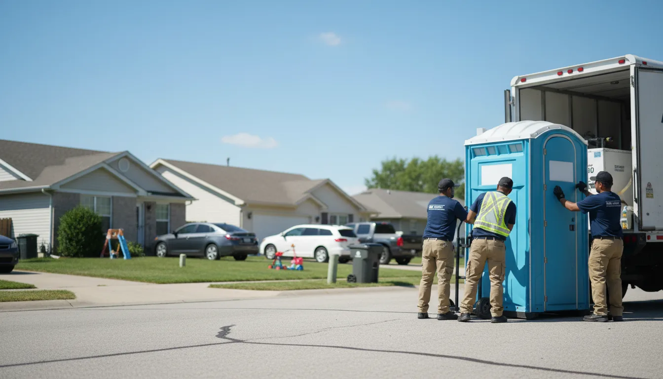 Standard Porta Potty Rentals in Penfield, IL near me